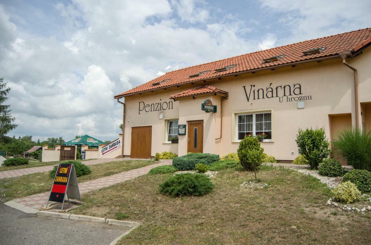 Penzion Vinarna U Hroznu Hotel เวเซลิ นาด โมราวู ภายนอก รูปภาพ